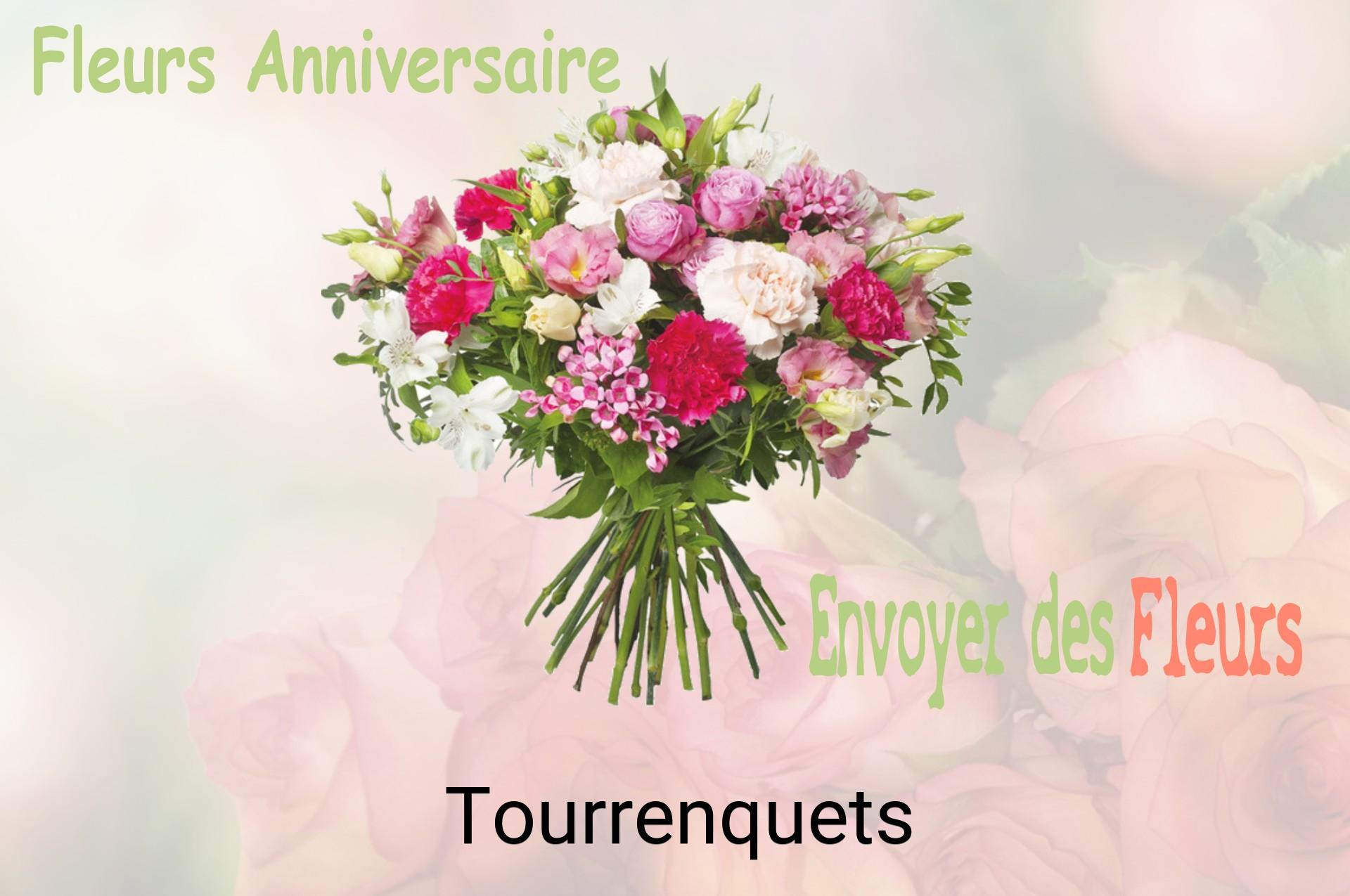 Bouquet de fleurs d’anniversaire livré à Tourrenquets